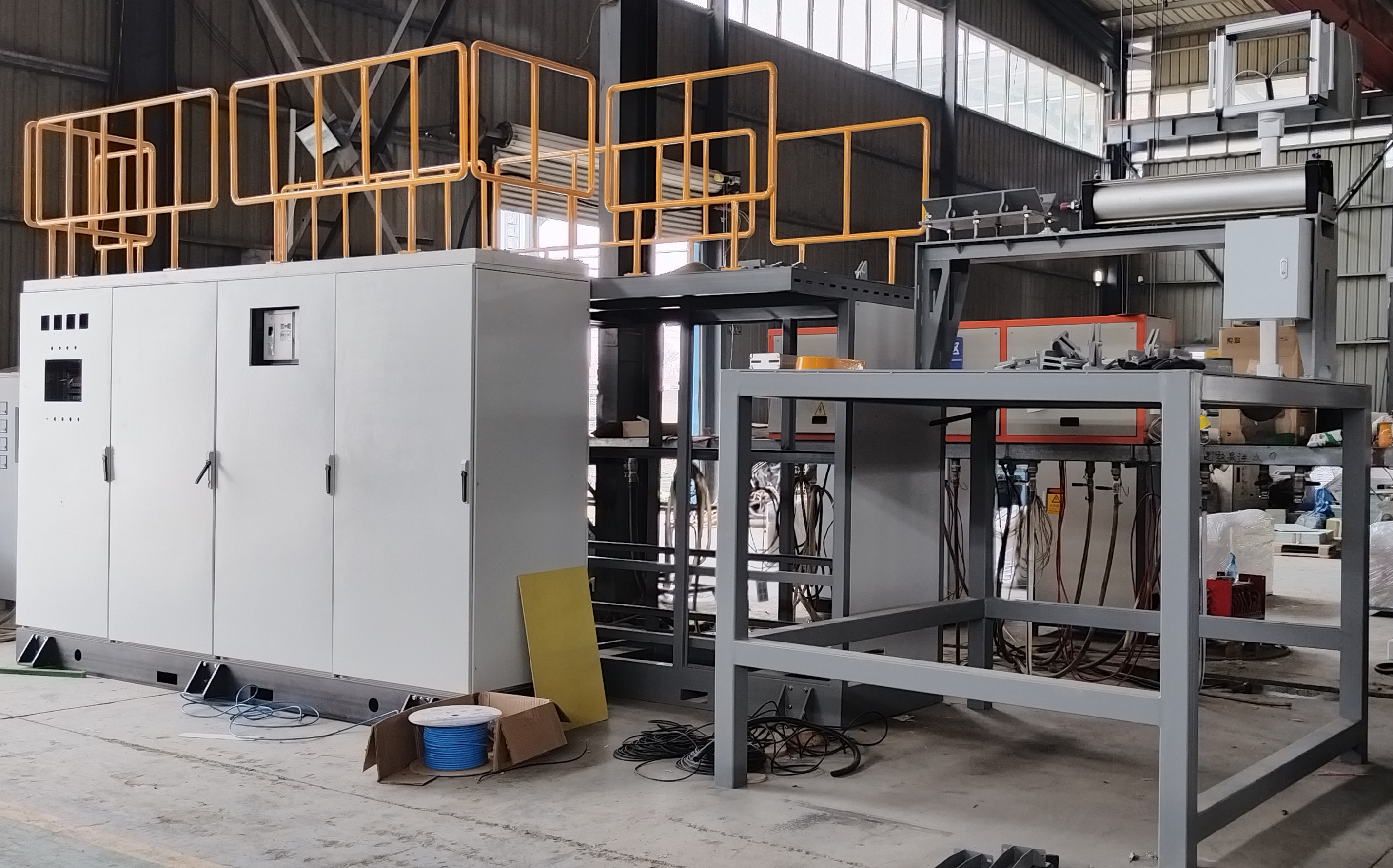 中頻加熱鍛造爐1000KW