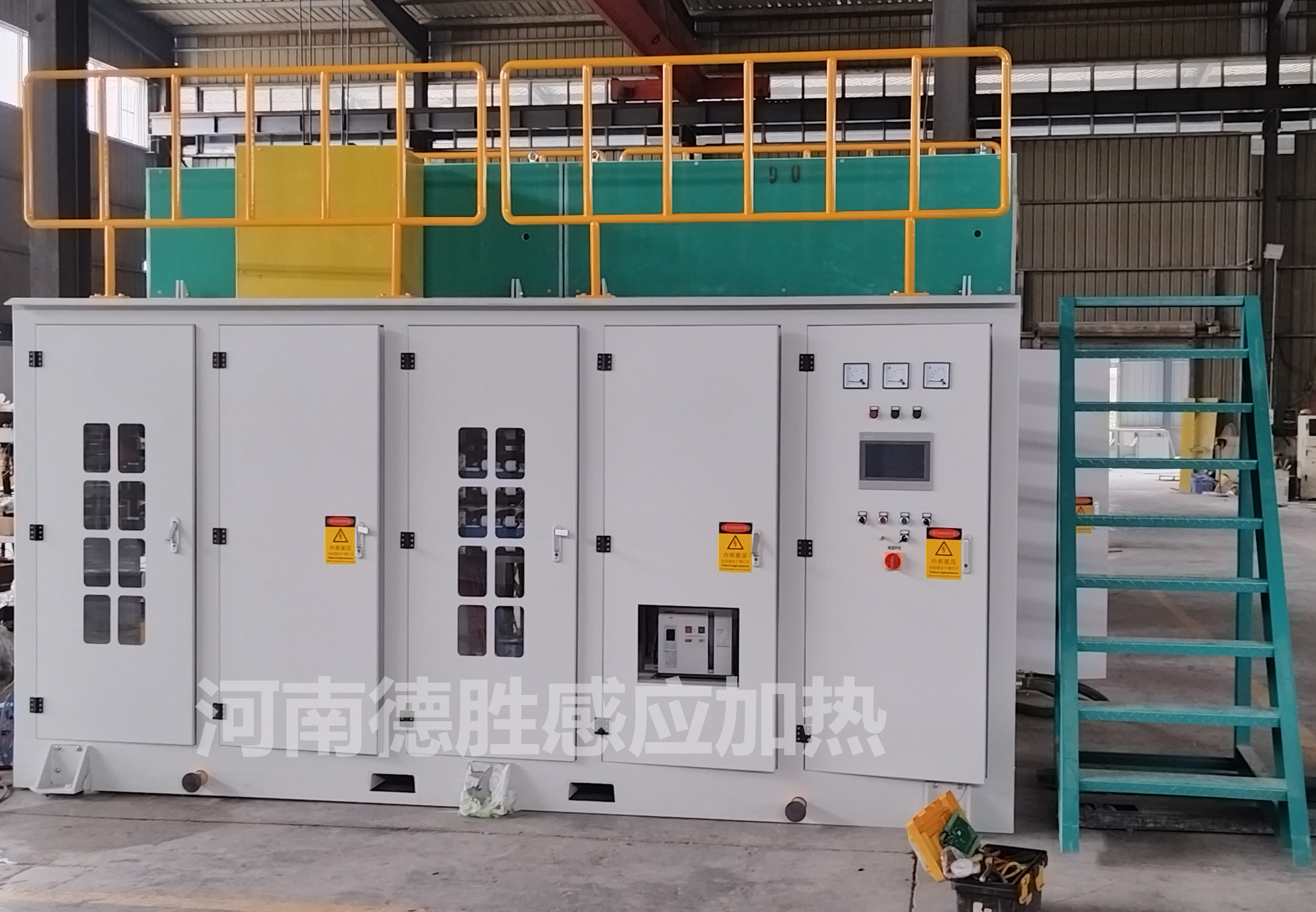 800KW臥式中頻加熱鍛造爐