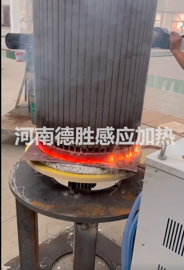 電機(jī)轉(zhuǎn)子銅端環(huán)釬焊設(shè)備_副本