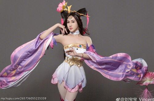 网红cos貂蝉,美艳再现，古风魅力尽展